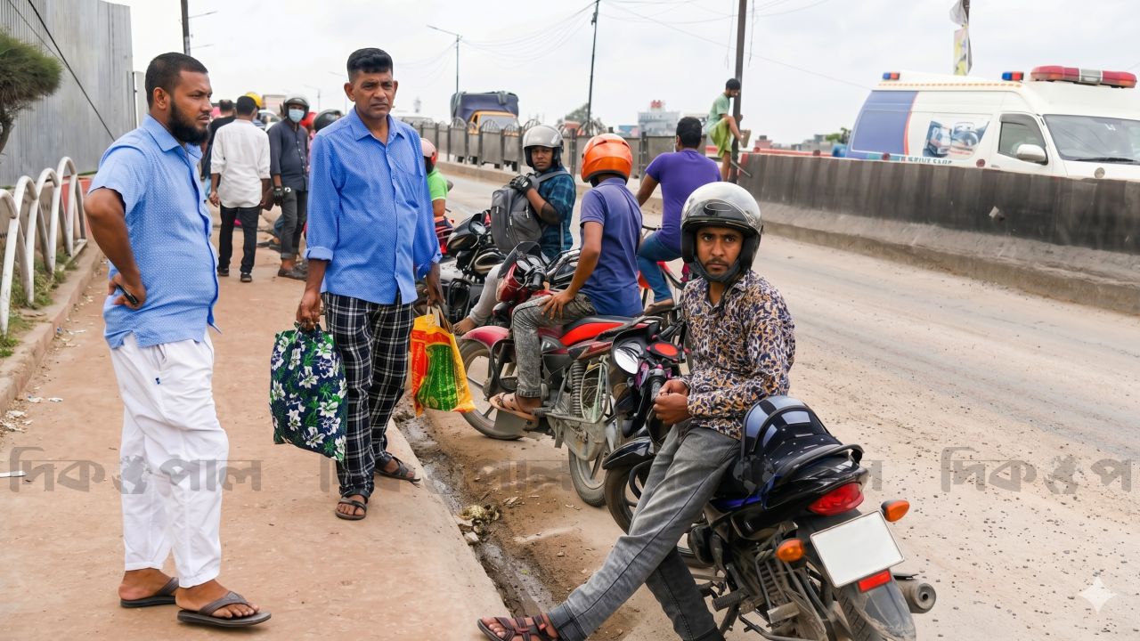 জ্বালানি তেলের দাম বাড়ার উত্তাপ রাইডশেয়ারিংয়ে: চরম ভোগান্তিতে যাত্রীরা