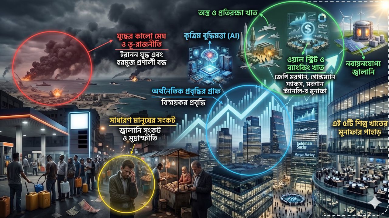 যুদ্ধে বদলে যাচ্ছে অর্থনীতির মানচিত্র