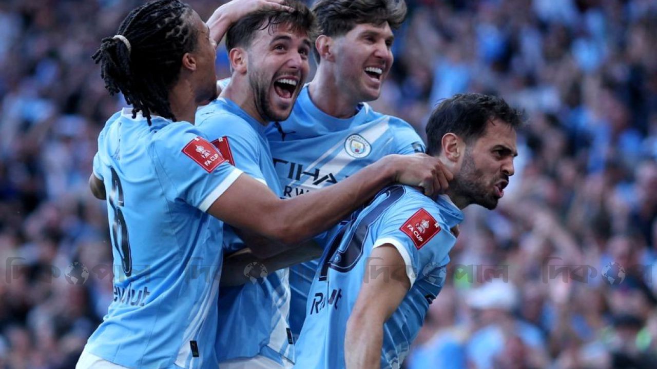 ইতিহাস গড়ল ম্যানসিটি টানা চতুর্থবার ফাইনালে গার্দিওলার শিষ্যরা!