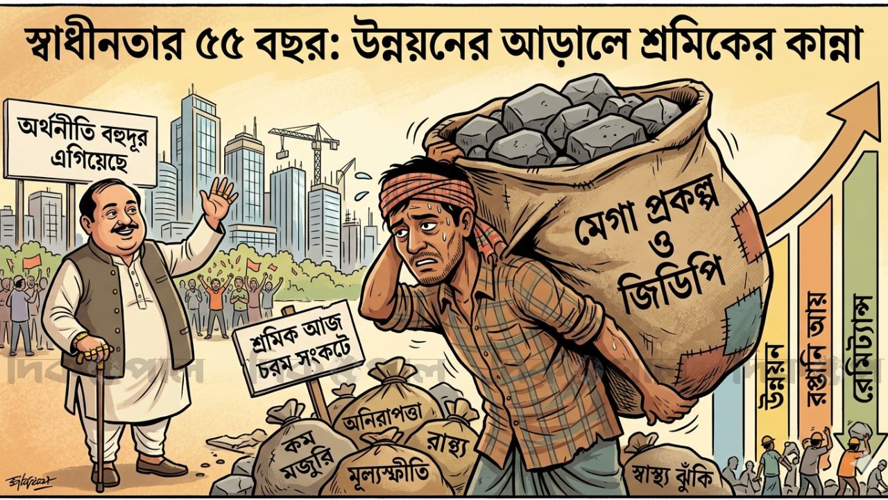 অর্থনীতির চালিকাশক্তি শ্রমিকরা আজও বঞ্চনার শিকার ৯৬ খাতে নেই ন্যূনতম মজুরি
