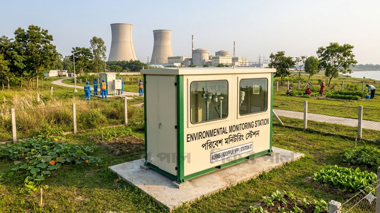 নিরাপত্তায় সর্বোচ্চ গুরুত্ব রূপপুর পারমাণবিক বিদ্যুৎকেন্দ্রে বসছে মনিটরিং স্টেশন