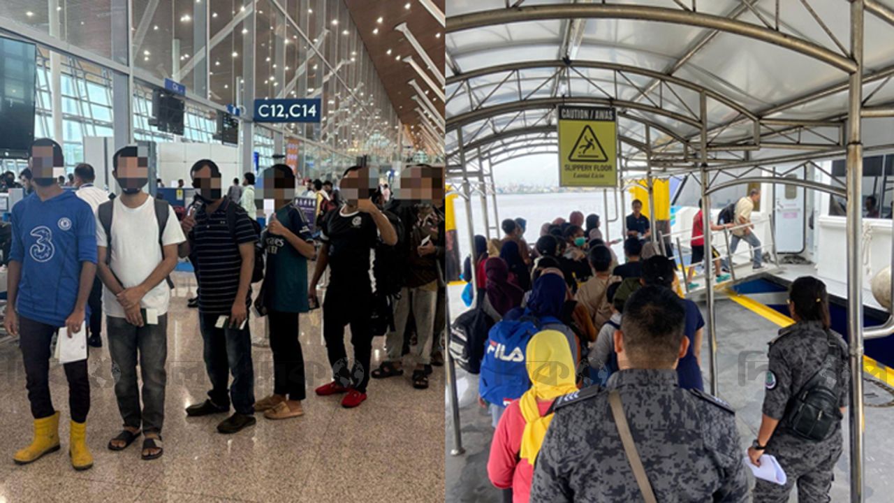 অবৈধ অভিবাসন অভিযান: মালয়েশিয়া থেকে ফেরত ২৩ বাংলাদেশিসহ ১৭০ জন